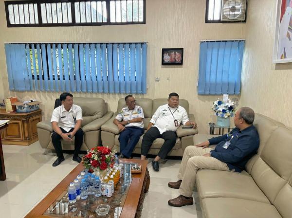 Dishub Babel Menerima Kunjungan General Manager PT. ASDP Indonesia Ferry (Persero) Cabang Bangka Untuk Membahas Isu Transportasi di Provinsi Kepulauan Bangka Belitung
