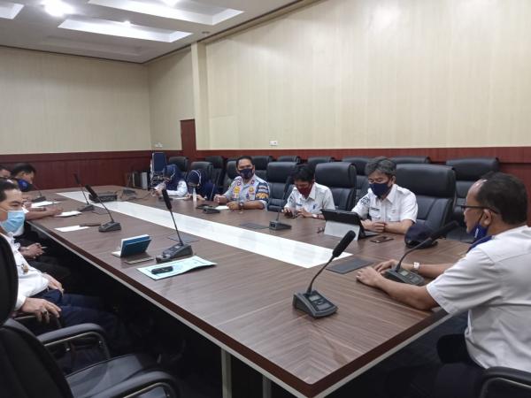 Dishub Babel Gelar Rakor Pembahasan Persiapan Lintasan Angkutan Penyeberangan Baru Rute Bangka-Belitung