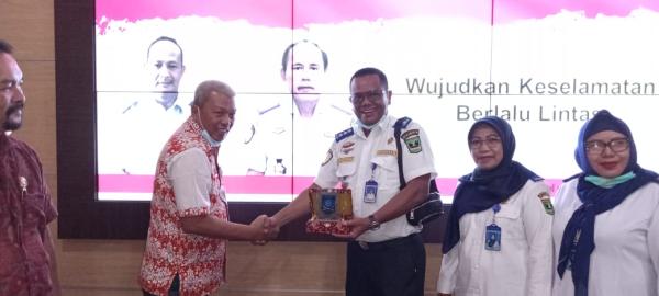 Dishub Babel Terima Kunjungan Kerja FLLAJ Sumatera Barat