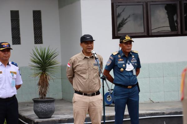 Tertibkan Penambangan Ilegal, Tim Gabungan Pengawasan Keselamatan, Keamanan Wilayah Laut Babel Gelar Patroli di Teluk Kelabat.