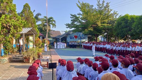 Dishub Babel Gelar Sosialisasi Parade Lalu lintas di SD Negeri 15 Pangkalpinang 