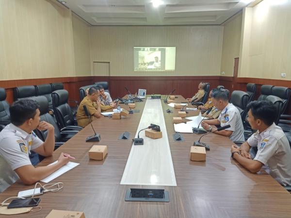 Dishub Babel Gelar Rapat Pemantapan Draft MOU Pelaksanaan Subsidi Angkutan Penyeberangan Tahun Anggaran 2022