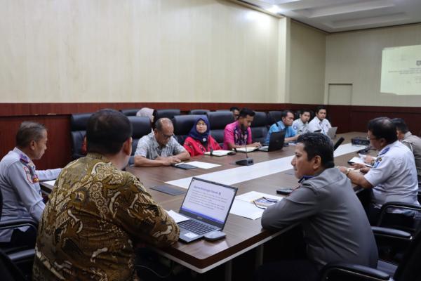 Dishub Babel Gelar Rapat RAK LLAJ Tahun 2024