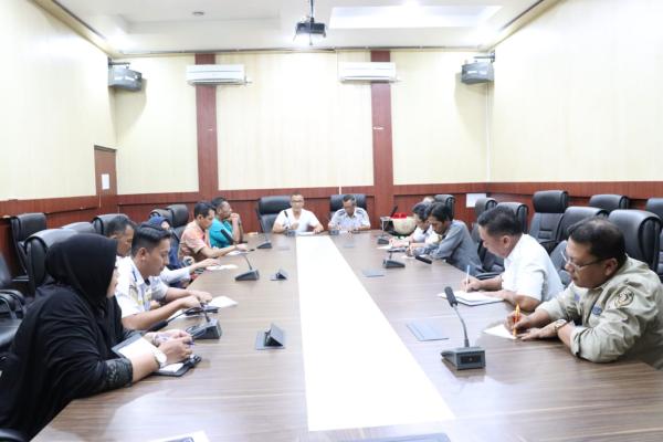 Kepala Dinas Perhubungan Babel Asban Aris Pimpin Rapat Koordinasi Internal