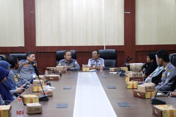 Dishub Babel Terima Audiensi Lembaga Analisis HAM Babel 