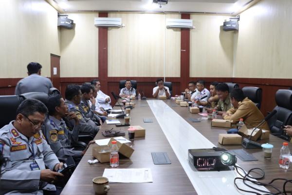 Dishub Babel Rakor Persiapan Penempatan Kapal dan Jaringan Trayek Angkutan Perairan Pelabuhan 2025