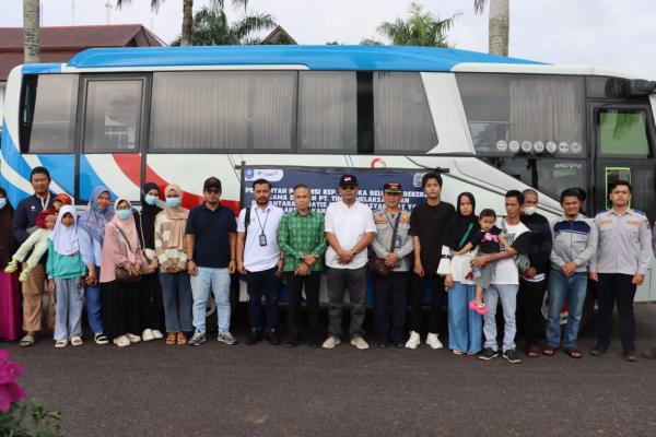 Pemerintah Provinsi Kepulauan Bangka Belitung Bekerja Sama dengan PT Timah Tbk Fasilitasi Pengantaran Pemudik
