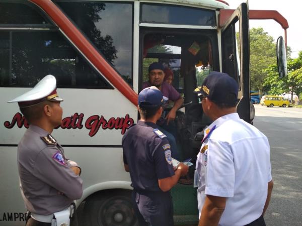 Pelaksanaan Kegiatan Ramp Check Dalam Rangka Persiapan Angkutan Lebaran 2018/1439H