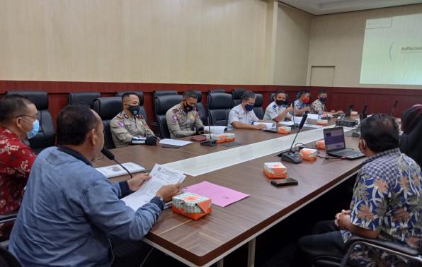 Kadishub Babel K A Tajuddin Pimpin Rapat Pembahasan Andalalin  bersama pihak terkait l