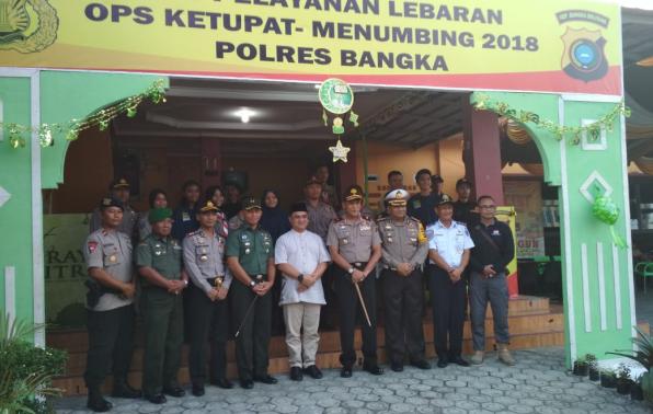 Pemantauan Pos Pelayanan Kota Sungailiat, Kabupaten Bangka