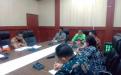 Sekretaris Dinas Perhubungan Babel, Zanuari Anizar Pimpin Audiensi bersama Ketua DPRD beserta Komisi I DPRD Belitung