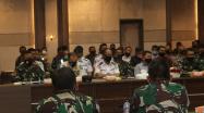 Kadis Perhubungan Babel Tajuddin Mengikuti Rapat Persiapan Kedatangan Presiden Jokowi di Ruang Rapat Pasir Padi