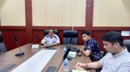 Kadishub Babel K A Tajuddin Pimpin Rapat Koordinasi bersama PT BIC